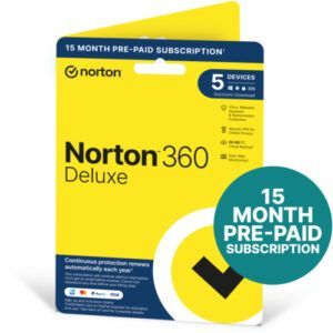 Norton 360 Deluxe 2024: Protección Total en 5 Dispositivos