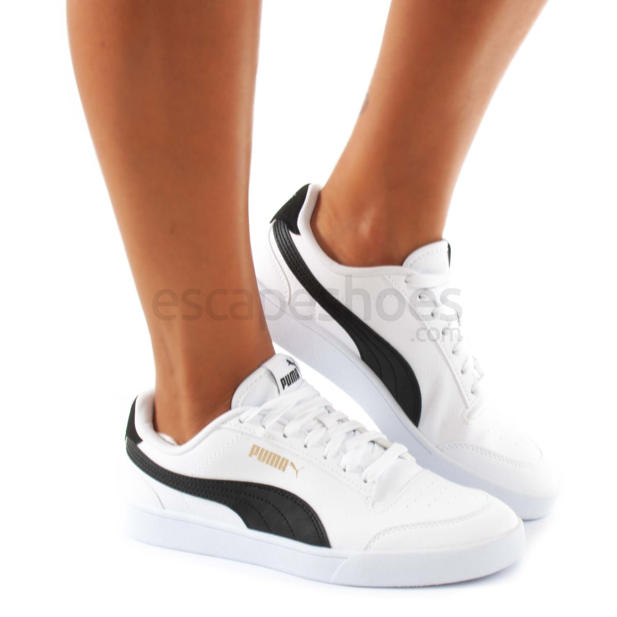 Sneakers PUMA Shuffle White Black 375688