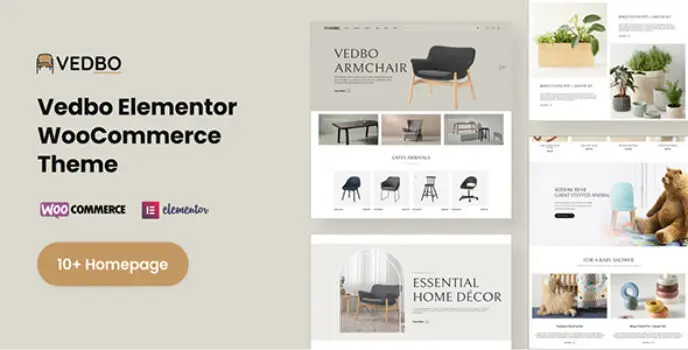 VEDBO - Elementor WooCommerce Theme