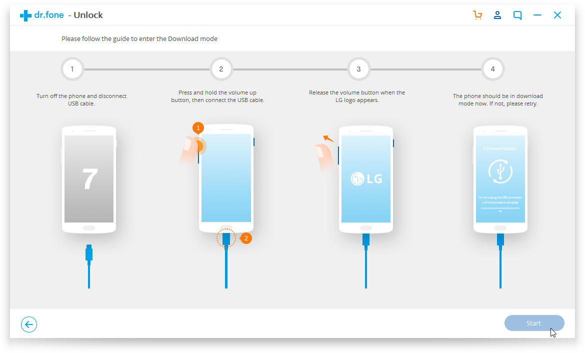 Wondershare Dr Fone - Unlock: How to bypass your Samsung or LG