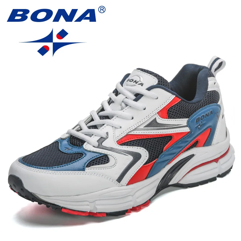 Zapatillas Bona Running Hombre | Suela Antideslizante y Comodidad Extrema