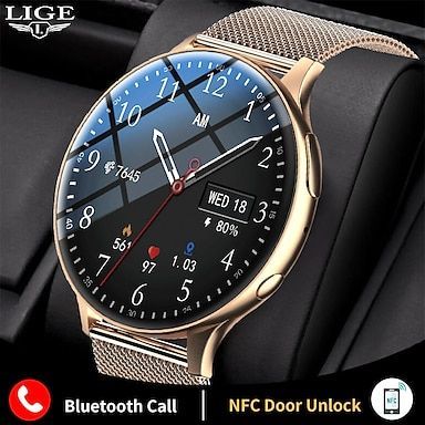 LIGE BW0392 Smart Watch 1.3 inch Smartwatch Fitness Running Watch