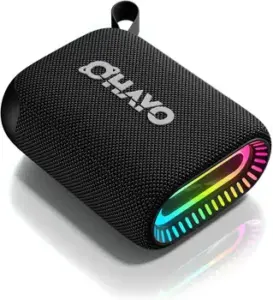 altavoz bluetooth portátil ip67 resistente al agua con luces led
