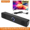 Soundbar Bluetooth PC HiFi 4D para TV y laptop
