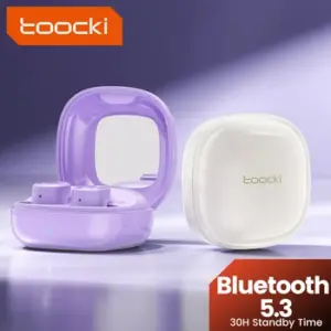 auriculares bluetooth 5.3 in ear con estuche de carga y larga duracion de bateria