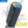 Altavoz Bluetooth Ortizan 40W impermeable IPX7 portátil