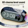 Altavoz Bluetooth Despertador LED con radio FM
