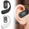 auricular bluetooth con gancho manos libres impermeable negro