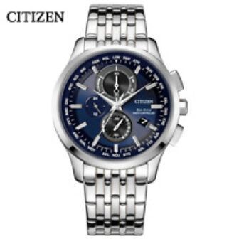 Reloj Citizen Eco Drive Cronógrafo Hombre Radiocontrol AT8110-61L NUEVO En Caja